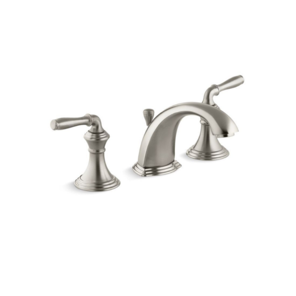 Devonshire Bathroom Faucet Widespread Vibrant Brushed Nickel