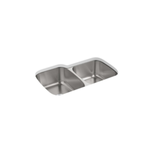 Cairn 33" Large/Medium Sink Black Neoroc Undermount with Sink Grid