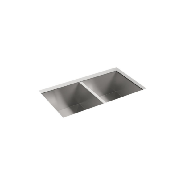 Ludington 32" Double Sink Stainless Steel Undermount