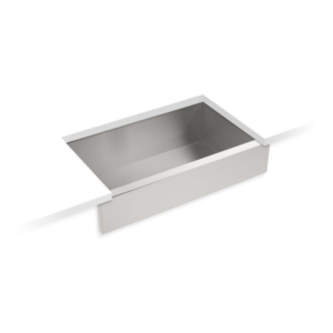 Ludington 34" Apron Front Single Sink Stainless Steel Farmouse Undermount